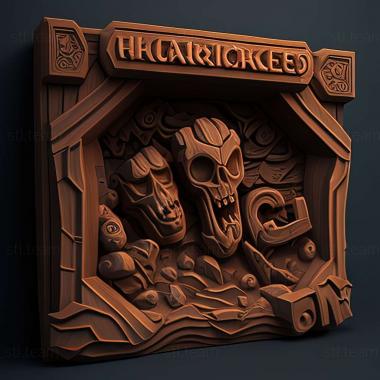 3D model Hearthstone Kobolds and Catacombs game (STL)